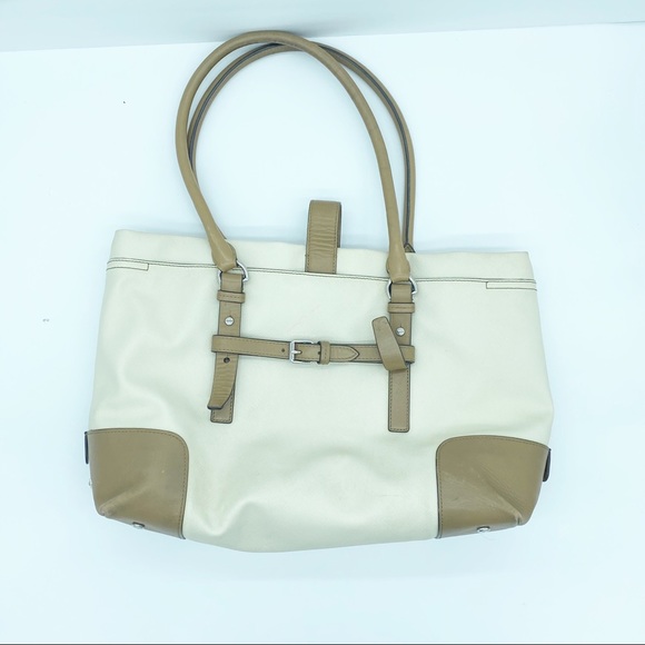 Tumi Turin Shopper Tote Leather Purse - Picture 7 of 13